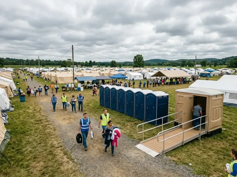 disaster-relief-camp-restrooms-010 — frequently asked questions, Dumpster & Portable Bathrooms Rental in Westvale, NY